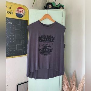 Johnny CashTank Top, Size 2XL